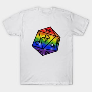Pride Dice - Rainbow T-Shirt